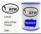 Preview: Lexus, Ultra White Tricoat, 2MH: 500ml Lackdose, von ATW Autoteile West.